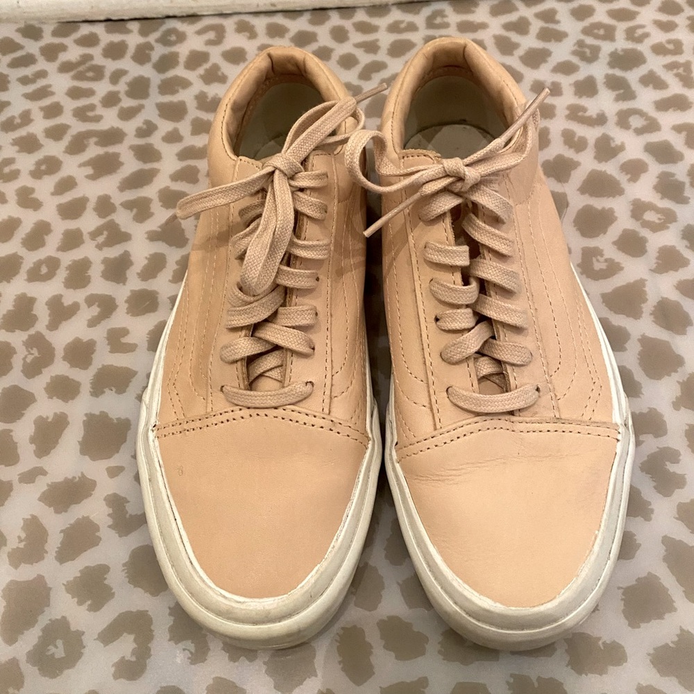 Vans x Other Stories Leather Old Skool Sneakers W6.5US